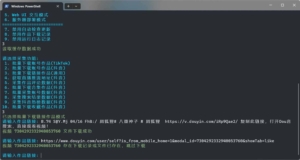 【电脑软件】TikTokDownloader-免费开源TikTok抖音数据采集工具 无水印-木叔脚本