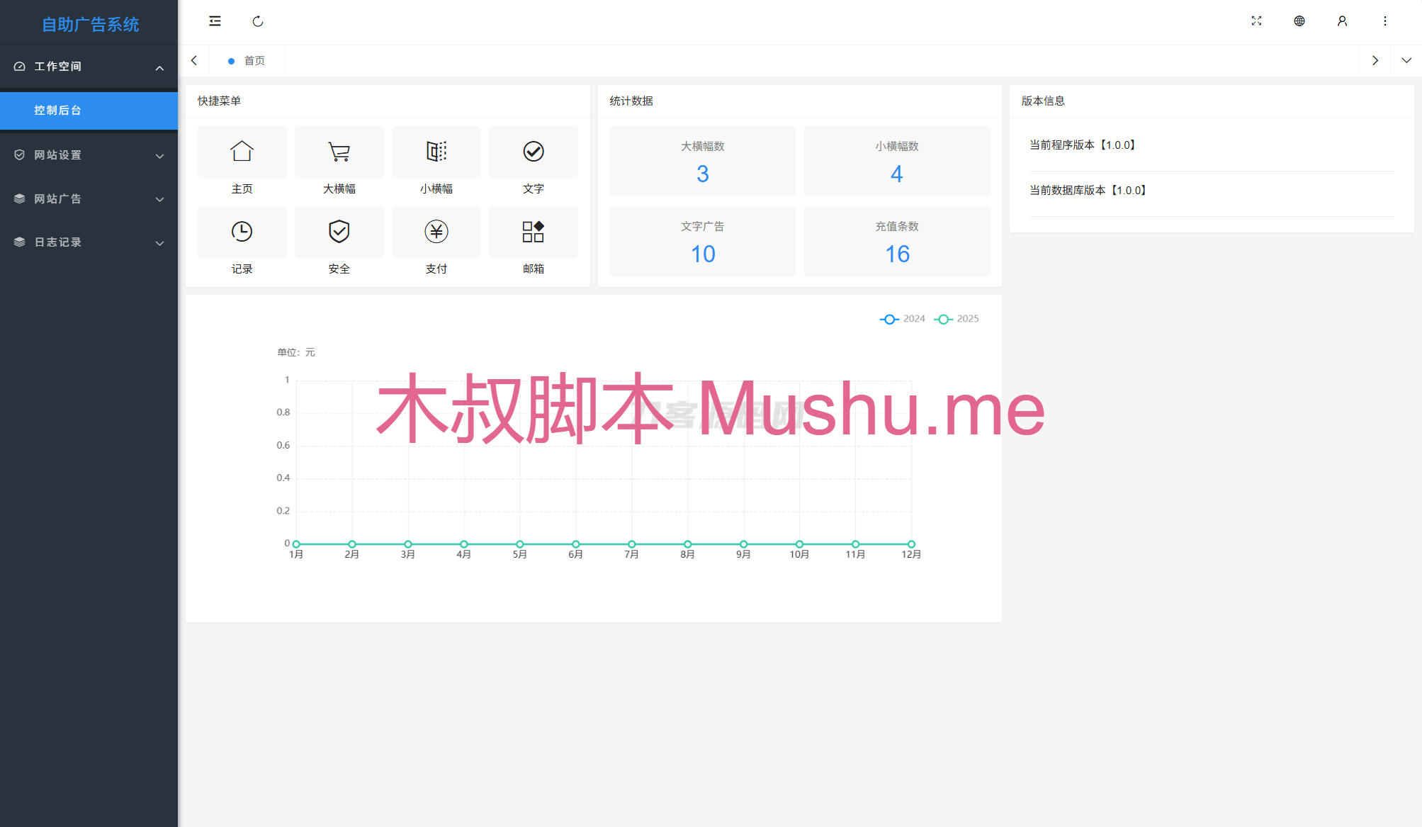 图片[3]-最新全开源版本 网站自助广告投放系统源码 附安装教程「网站源码」-木叔脚本